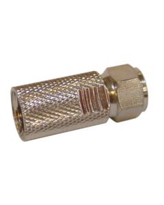 Bag of 100 Screw on F Connector for 10mm Cables.