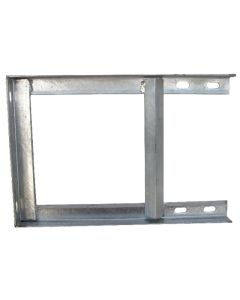 Tower 12"x18" One Piece Wall Bracket - Hot Dipped Galvanised