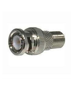 F Female to BNC Male Connector