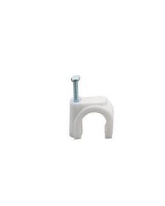 100 Cable Clips for 6.8mm Cable
