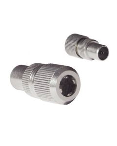 Box Of 100 Aluminium Coax Plugs