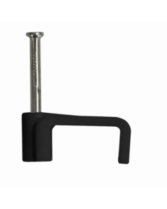 Cable Clips for Twin RG6 - Black