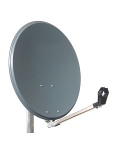 Tower Electronics 60cm Aluminium Dish - Dark Grey