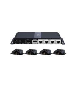 Antiference 4 Way HDMI over Single Cat6. PoE Rx.