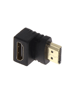 HDMI Right Angle Connector. Female to Male