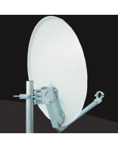 Tower Electronics 60cm Steel Dish - Light Grey, With Logo