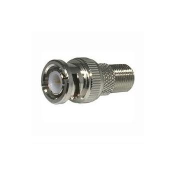 F Female to BNC Male Connector