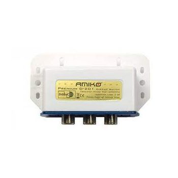 Amiko D-201 2 Port DiSEqC Switch