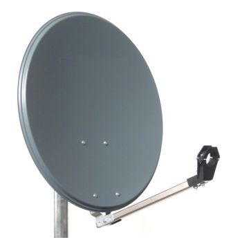 Tower Electronics 60cm Aluminium Dish - Dark Grey