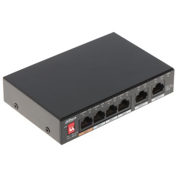 Dahua 4 Port Giga POE Switch 2 Uplink. PFS3006-4GT-60-V2