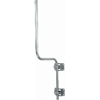 6'x1.5" Double Cranked Aluminium Mast 