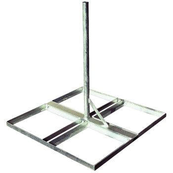 Standard NPR Roof Mount - 41"x39" Base, 1M 2" Mast