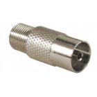 F Female to Coax Female Connector